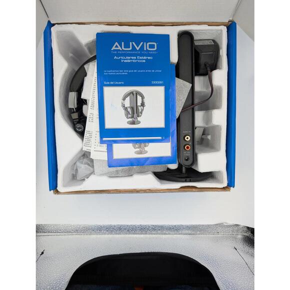 Auvio 3300281 Wireless Stereo TV Headphones Docking Station - Picture 2 of 4